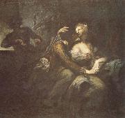 Heinrich Fussli Recreation by our Gallery oil painting